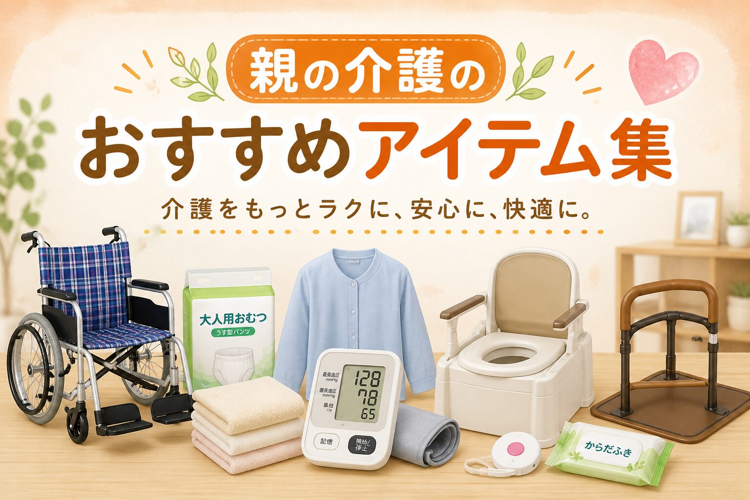 介護おすすめアイテム集